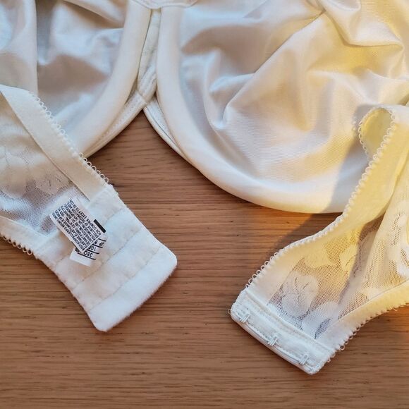 Wacoal #85567 Cream Floral Bra Size 38D - Picture 7 of 9